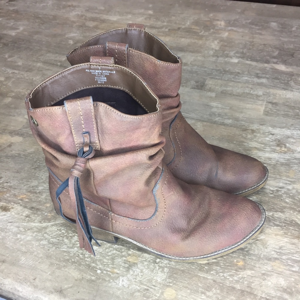 Mossimo Size 7 Brown Boots